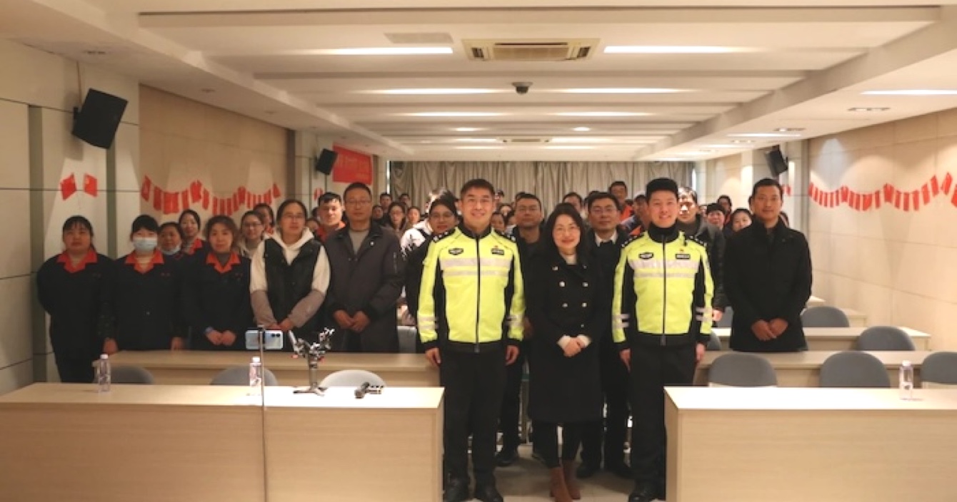 關愛生命，文明出行 | 中安科子公司明景進行防御性駕駛和企業(yè)內部交通安全宣講活動